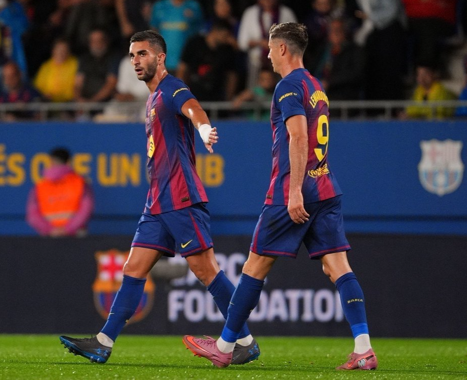 为了, 随着巴萨轻